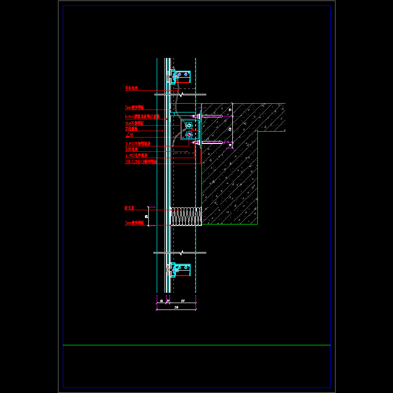 玻璃幕墙节点图10.dwg