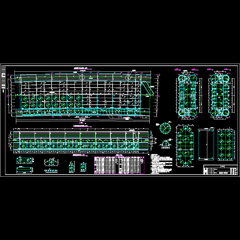 [ql-37]主拱肋第二节段构造图.dwg