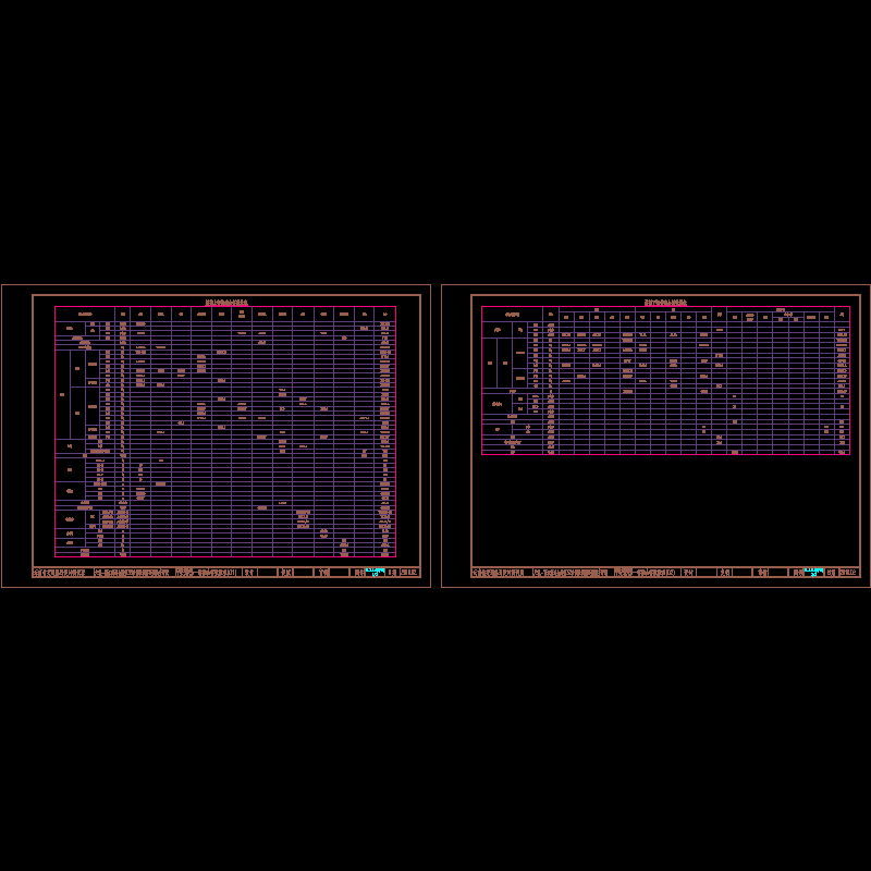 k10+595  全桥数量表.dwg