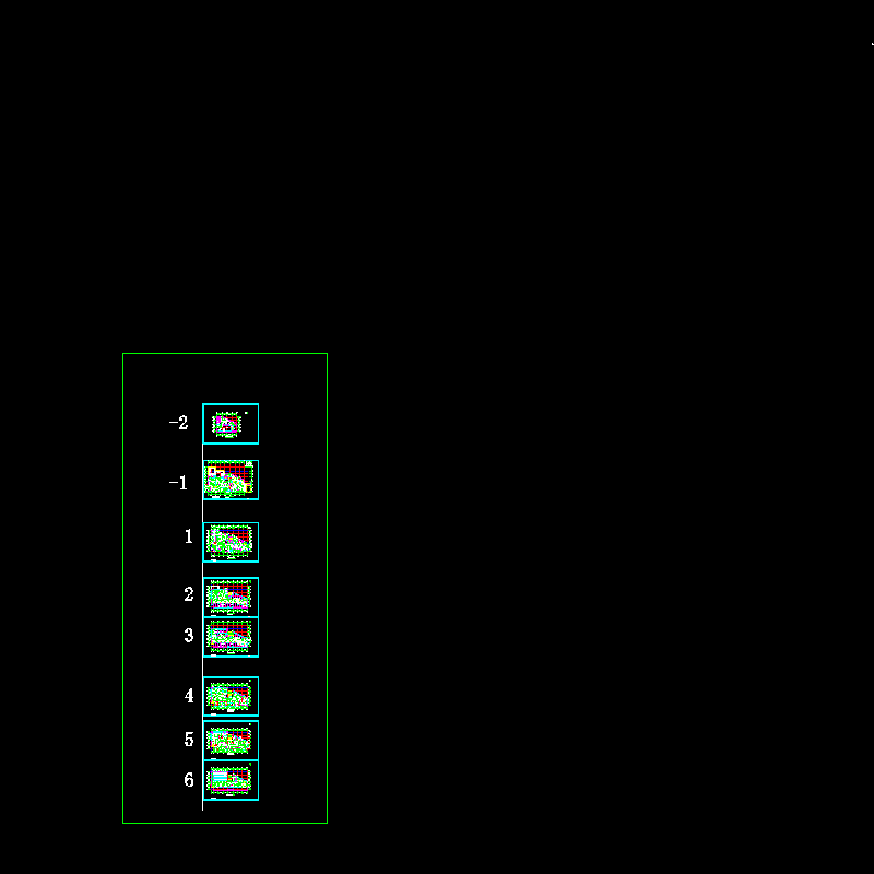 上6层医院空调全套CAD施工图纸.dwg