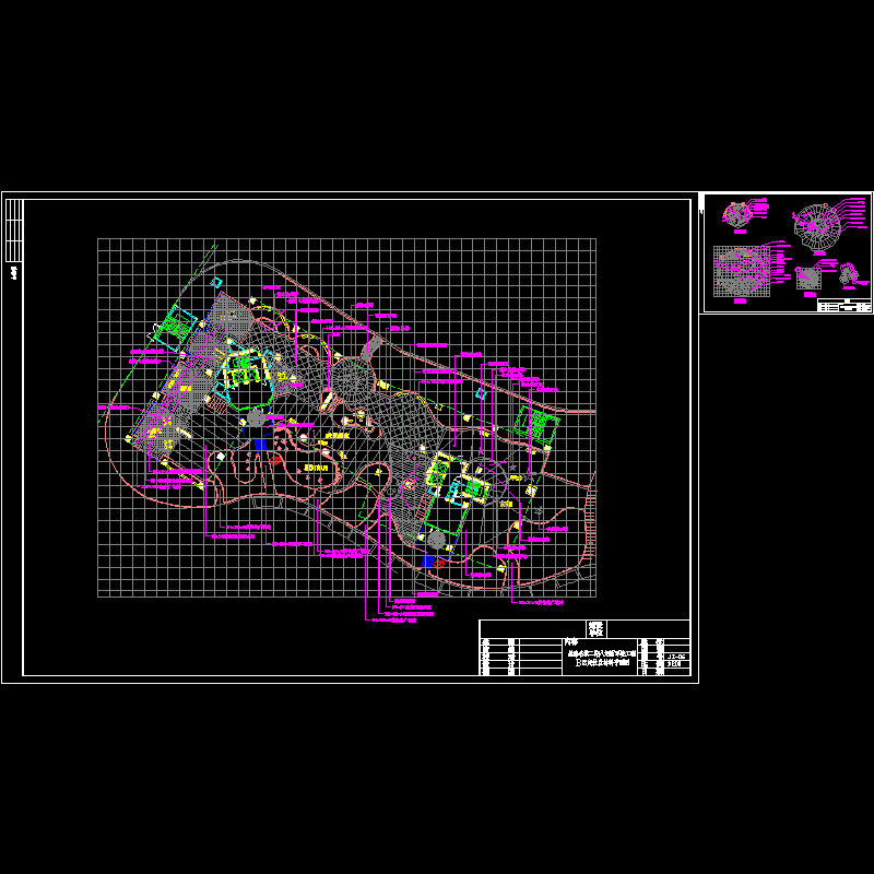 b区定位及平面材料图.dwg