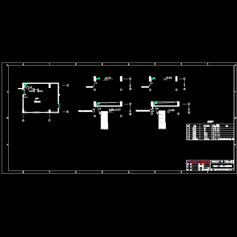 7-汽机13.4米以上电缆敷设图.dwg