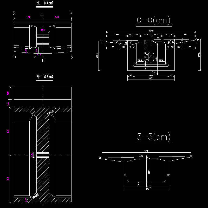 0#块断面结构图.dwg