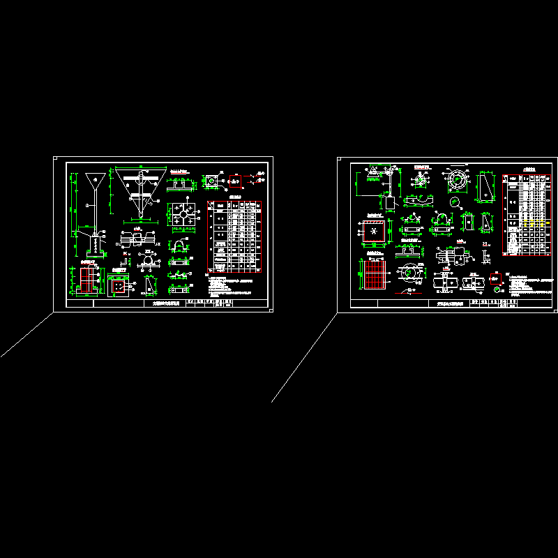 09-05交通标志支架构造图.dwg