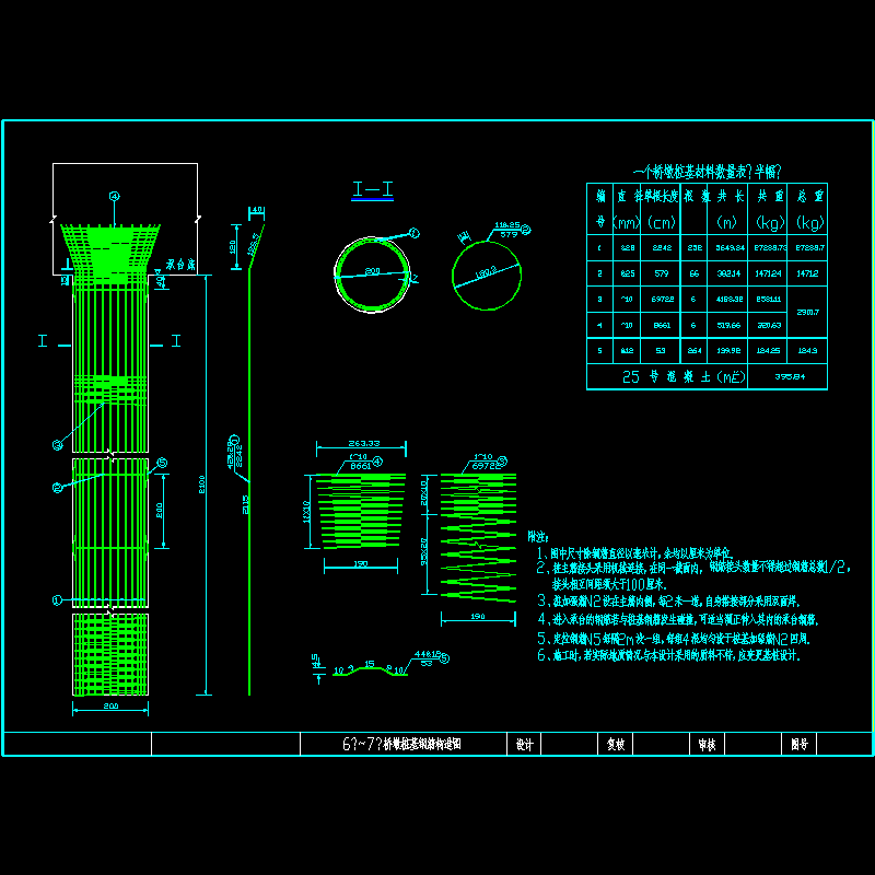 6#、7#桥墩桩基钢筋构造图.dwg