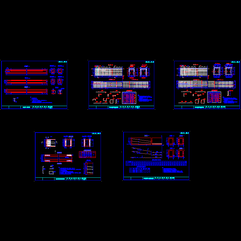 14 15 16 17 18 25米板梁一般构造图.dwg