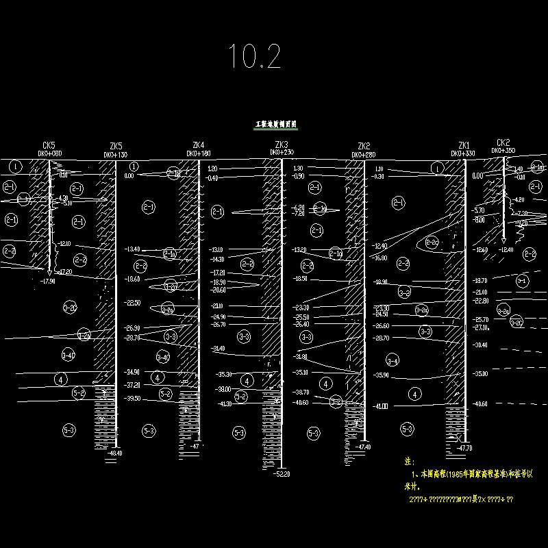 s-19工程地质剖面图.dwg