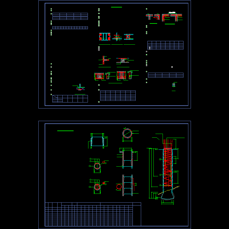 [CAD]框剪住宅结构设计说明.dwg