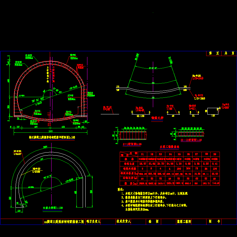 ii类围岩段社砌配筋竣工图.dwg