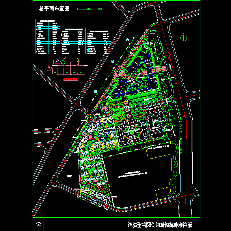 美食城总平面图.dwg