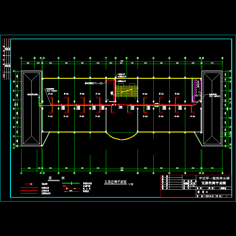 五层空调平面.dwg