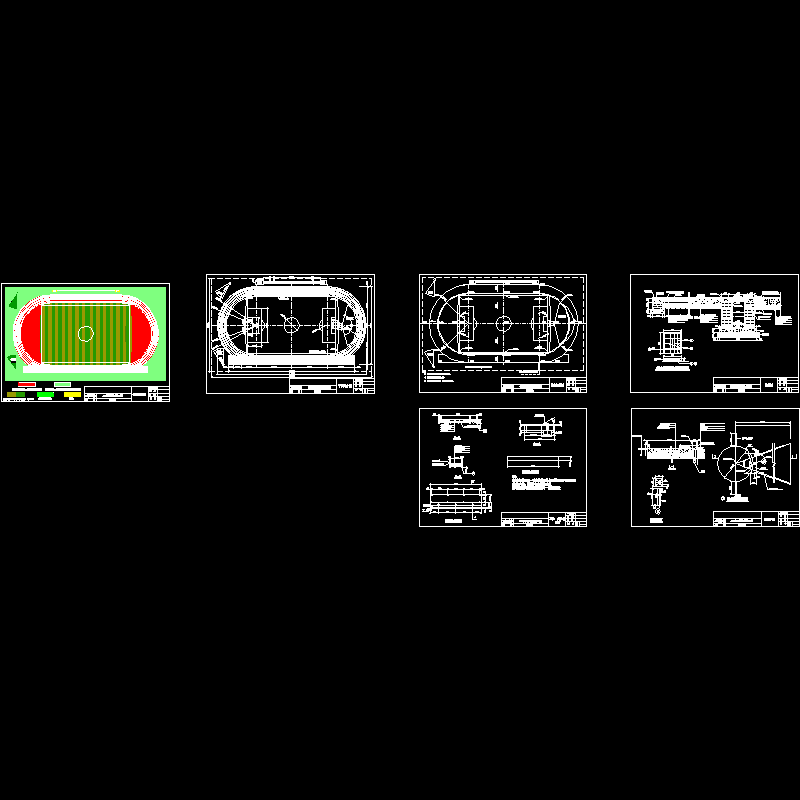 塑胶运动场施工图 - 1