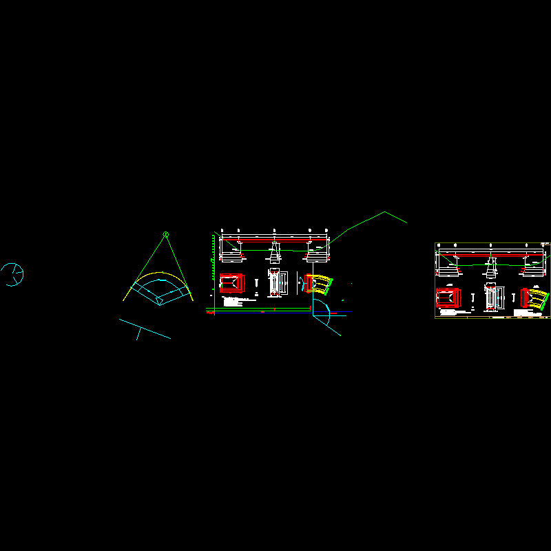 2孔—13米空心板桥CAD施工图纸(图设计)(dwg)