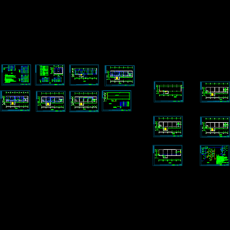 [CAD]环保局综合楼水电图纸.dwg