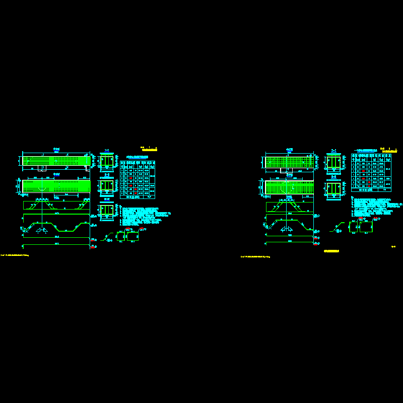 ql-05（2）桥台盖梁钢筋构造图.dwg