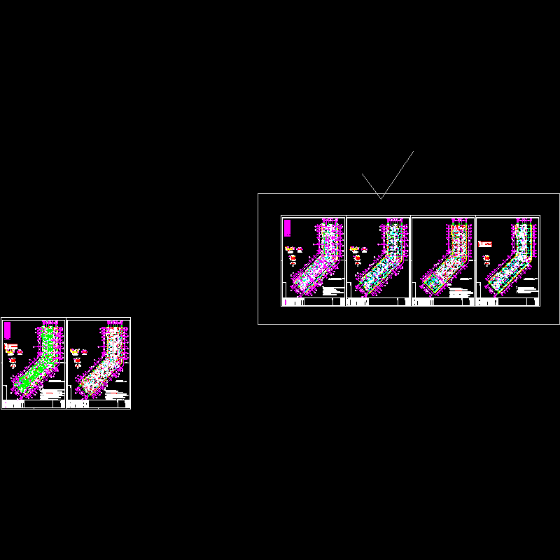 三~四层梁板配筋图.dwg