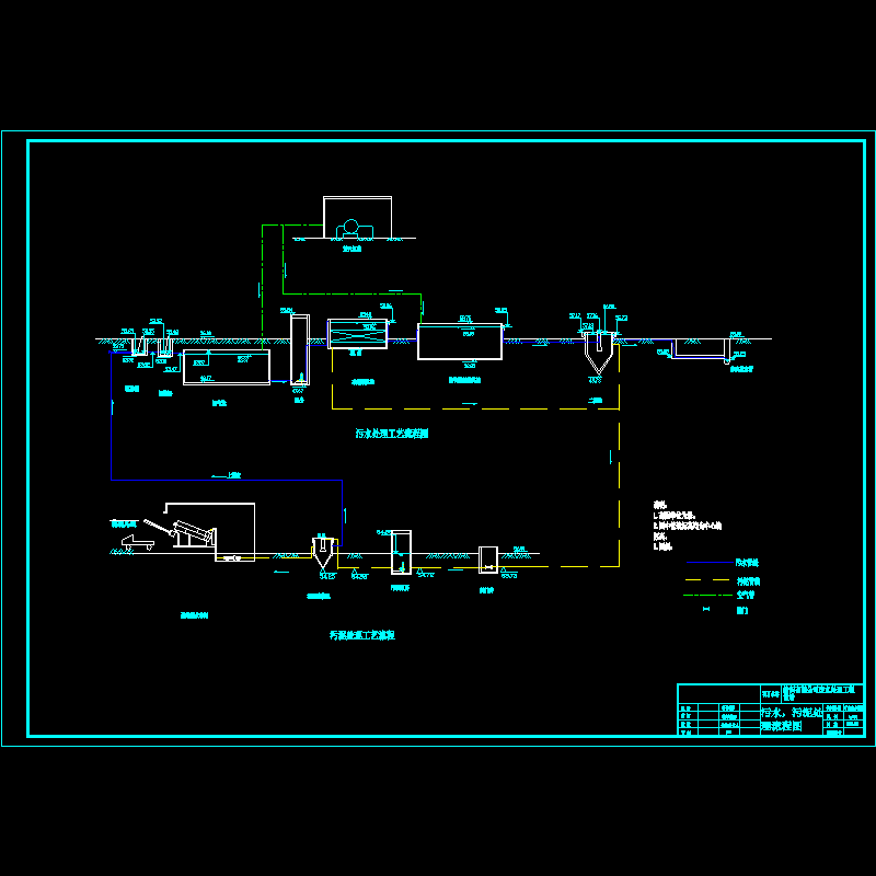 水厂高程布置图.dwg