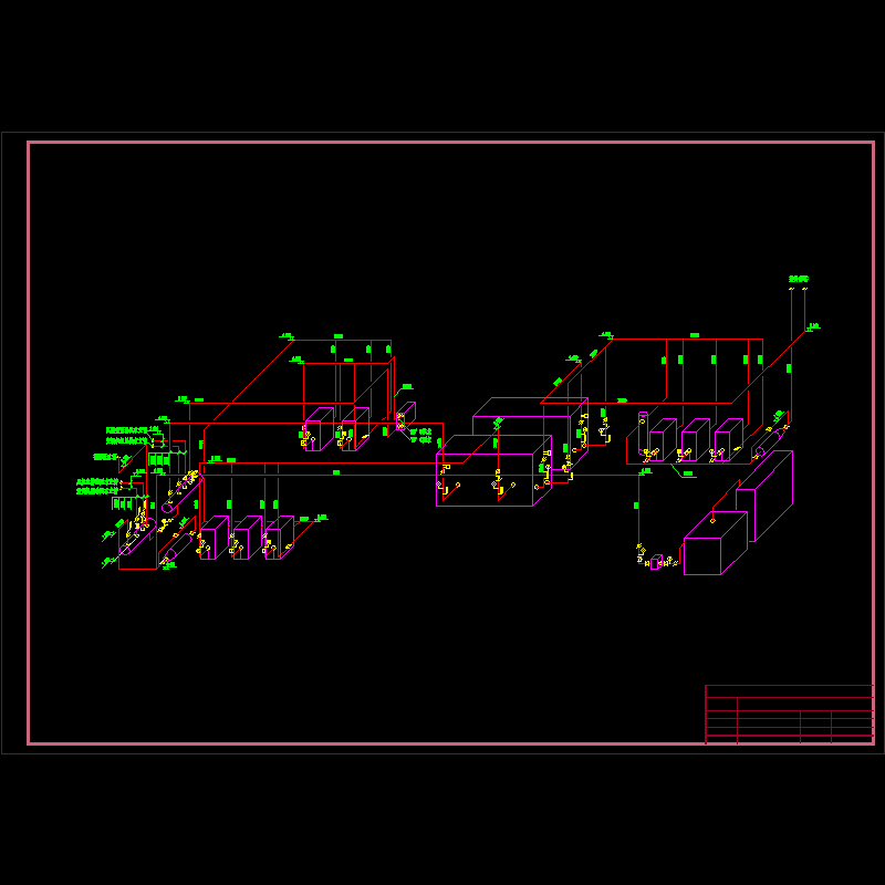 制冷机房轴侧图.dwg