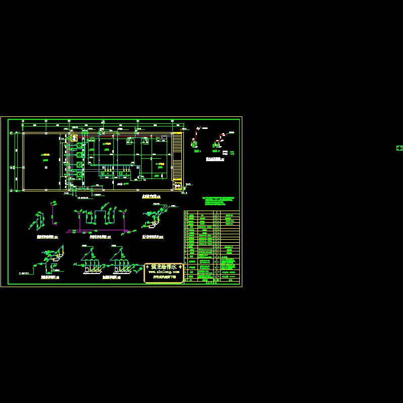 某小区水泵房图纸.dwg