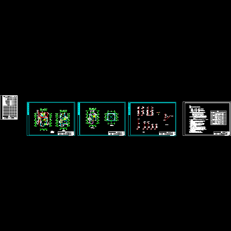 [CAD]别墅群3层别墅给排水大样图（F-3户型）.dwg