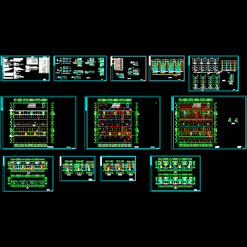 多层住宅电气施工图 - 1
