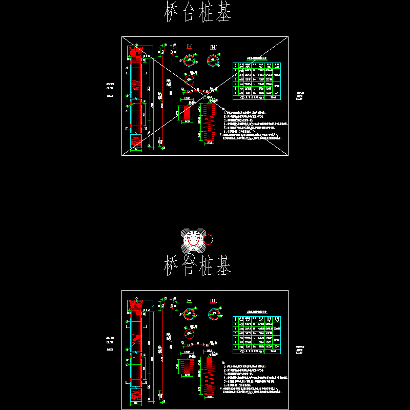 sv-08 桥台桩基钢筋构造图.dwg