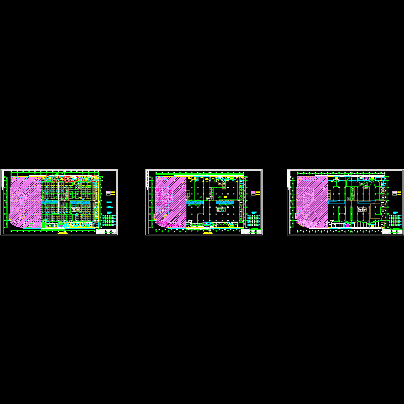 [CAD]国内电子厂房电气平面图纸.dwg