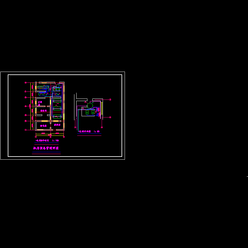 机房设备布置图.dwg