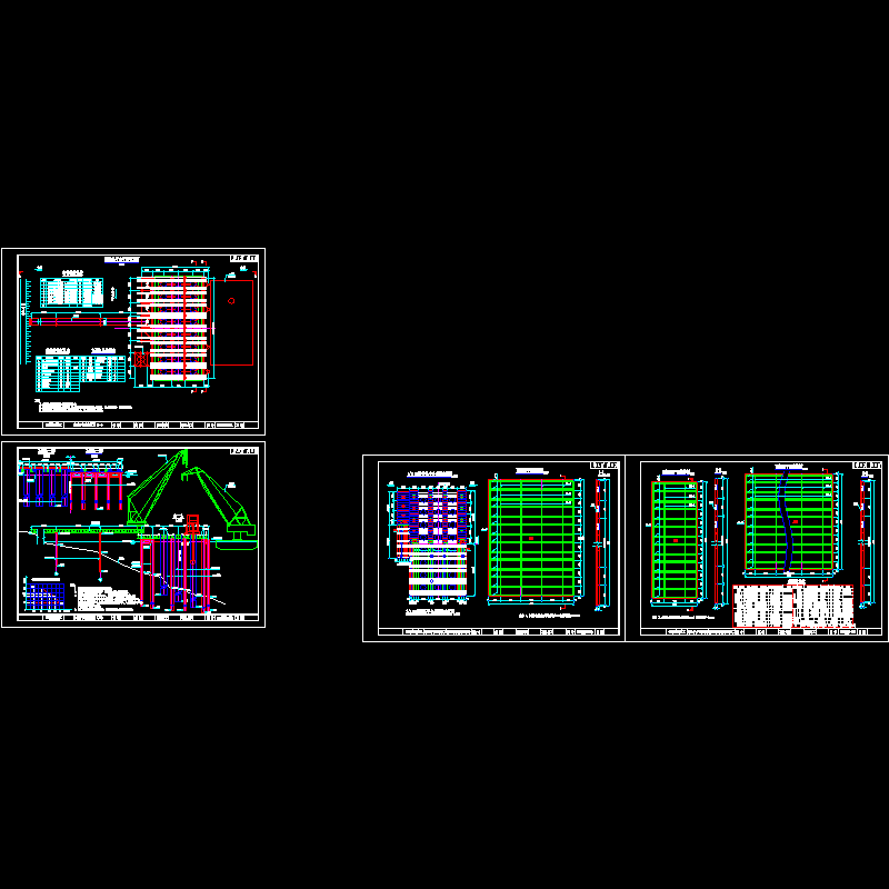 9#墩钻孔平台面板图.dwg