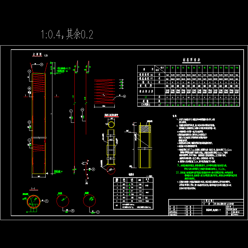 005-桩基构造、配筋图（一）.dwg