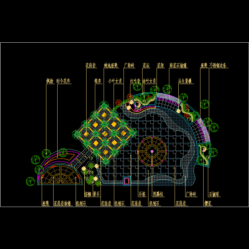 高陵广场设计图.dwg