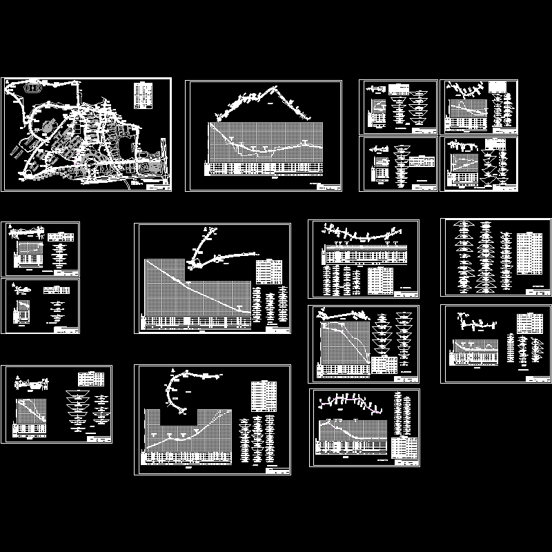 道路平面布置图 - 1