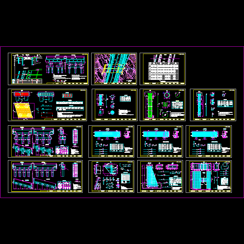 桥型及墩台.dwg