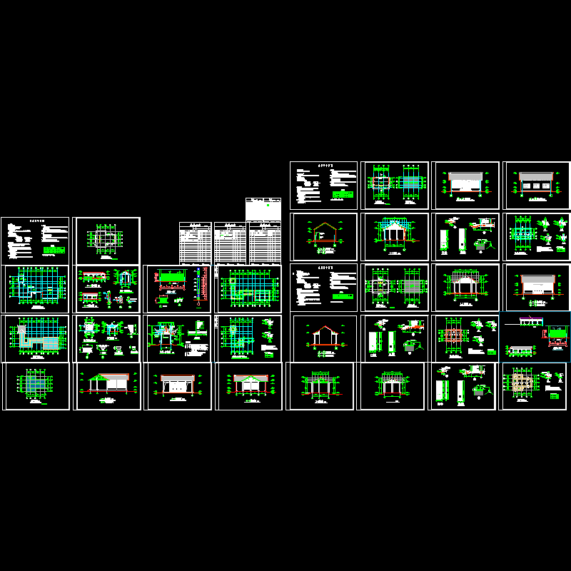 园林古建施工图 - 1