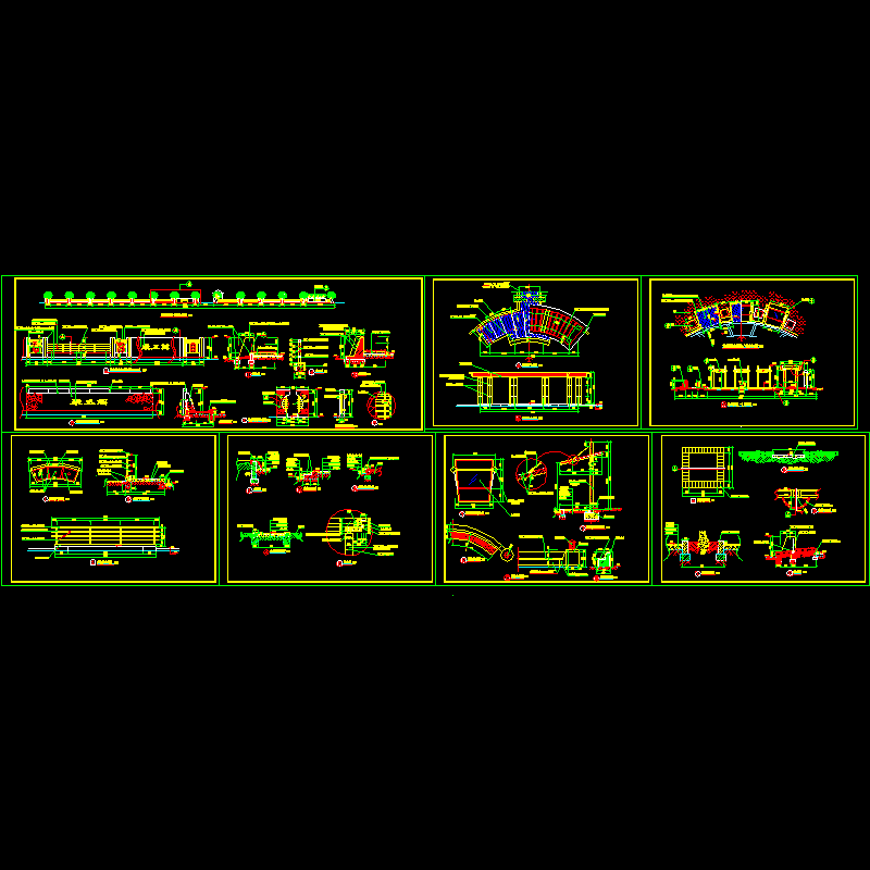 小品景观施工图 - 1