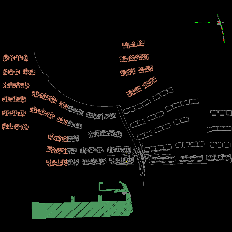踏步节点dwg格式CAD详图纸(平面图)