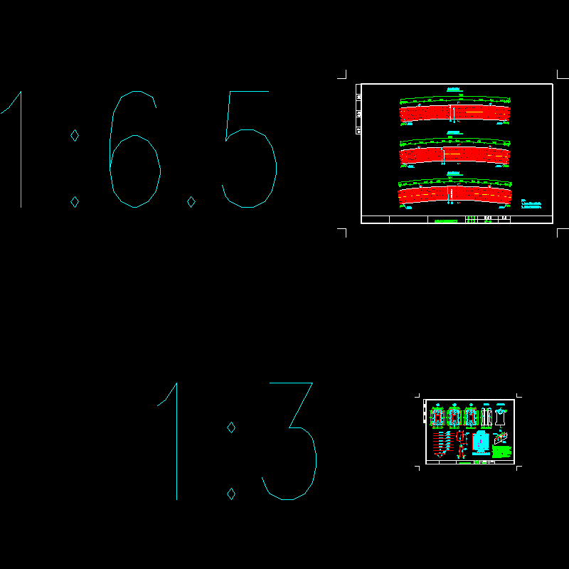 10主桥拱肋中段普通钢筋布置图.dwg