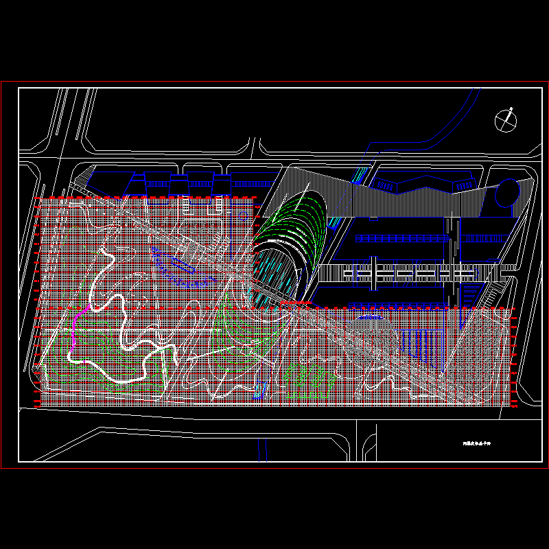 网格定位总平面01.dwg