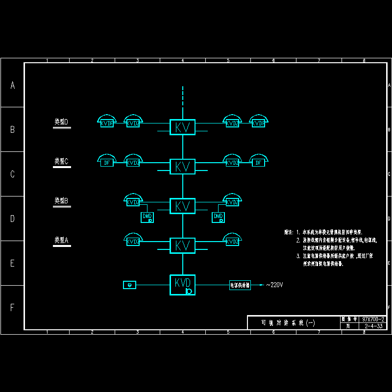 可视对讲系统一.dwg