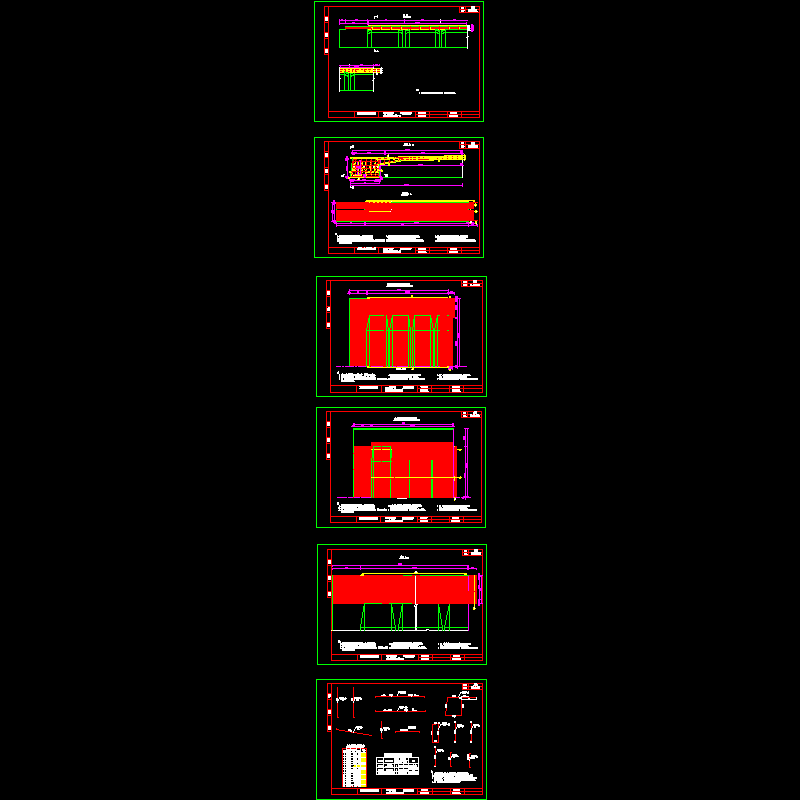 012主梁a类梁段普通钢筋构造竣工图.dwg