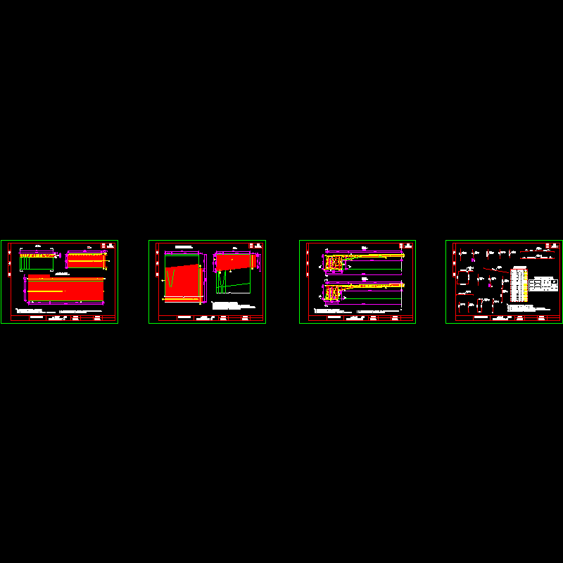 016主梁e类梁段普通钢筋构造竣工图.dwg