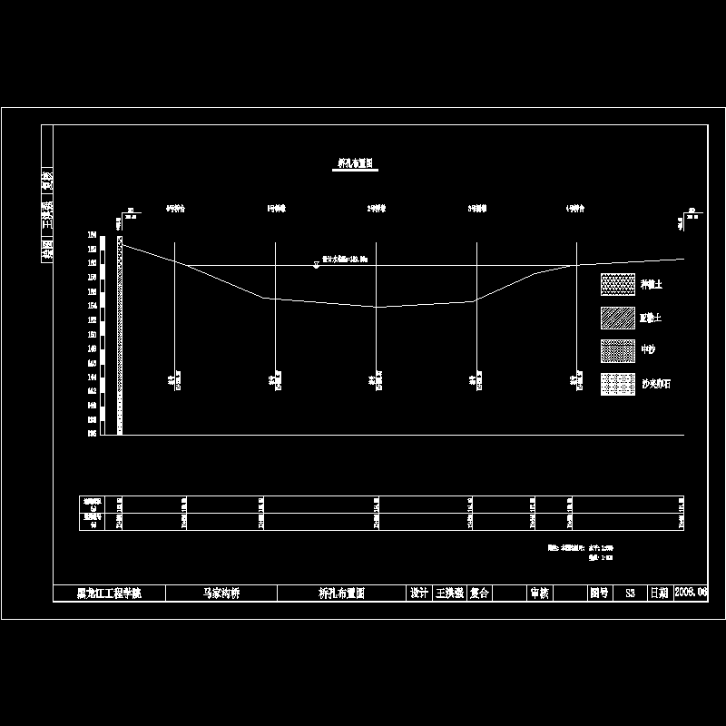 2桥孔布置图.dwg