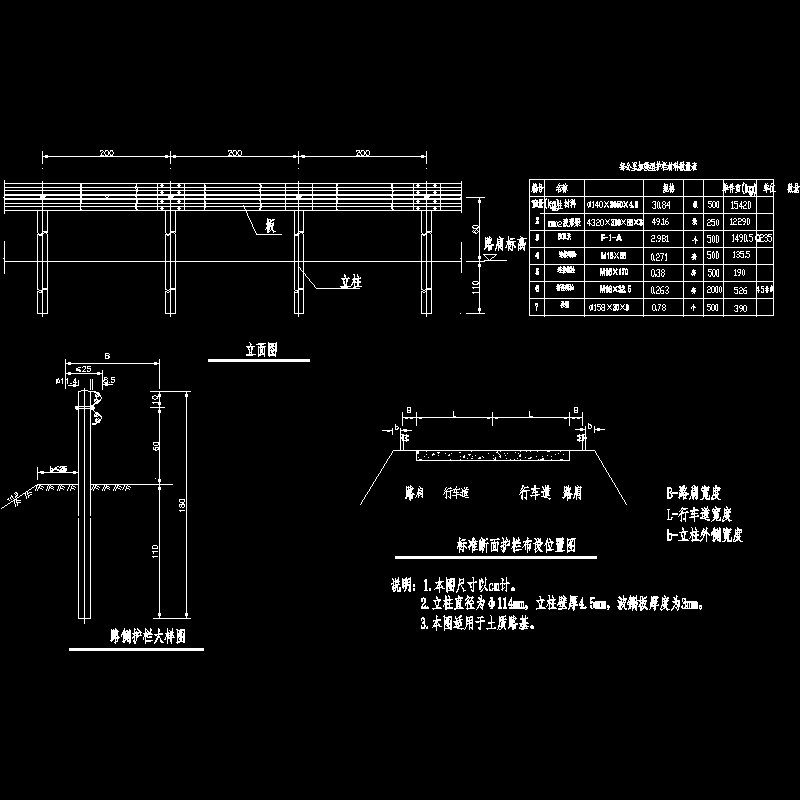 打入式加强型波形钢护栏通用图.dwg