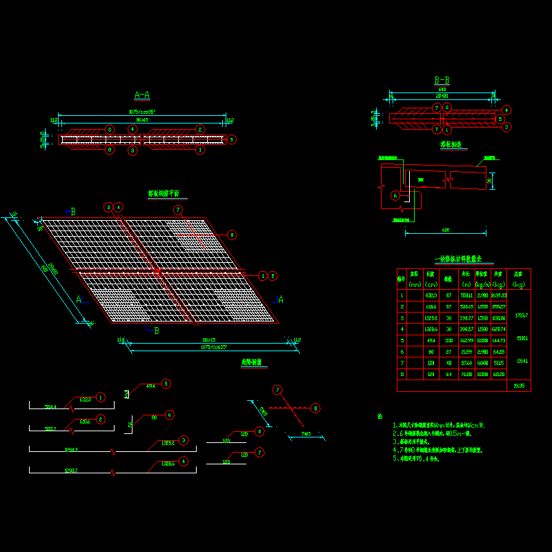 搭板钢筋构造图.dwg