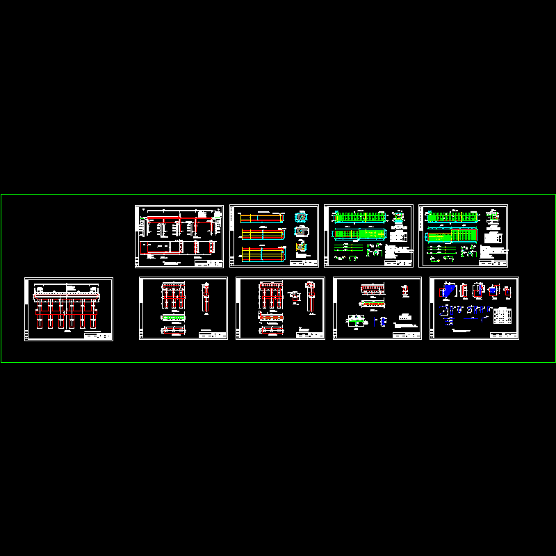 [CAD]16米桥梁构造配筋图纸.dwg