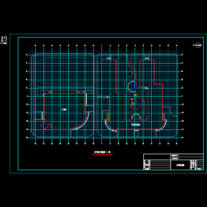 总平面尺寸定位图.dwg