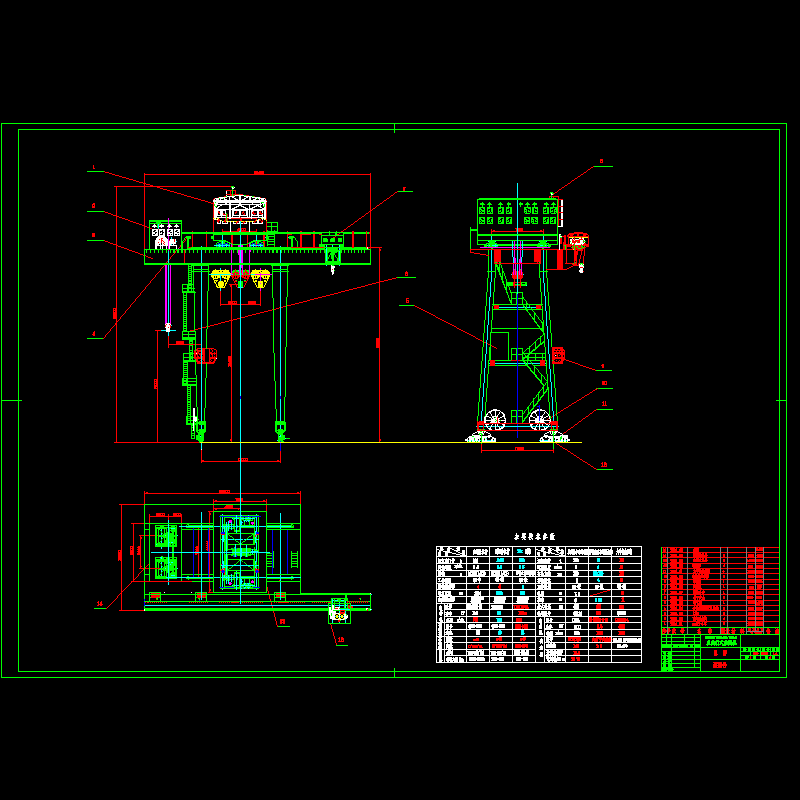 360吨门机总图.dwg