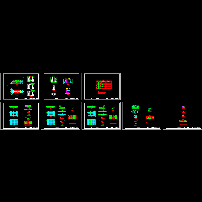 涵洞施工详图 - 1