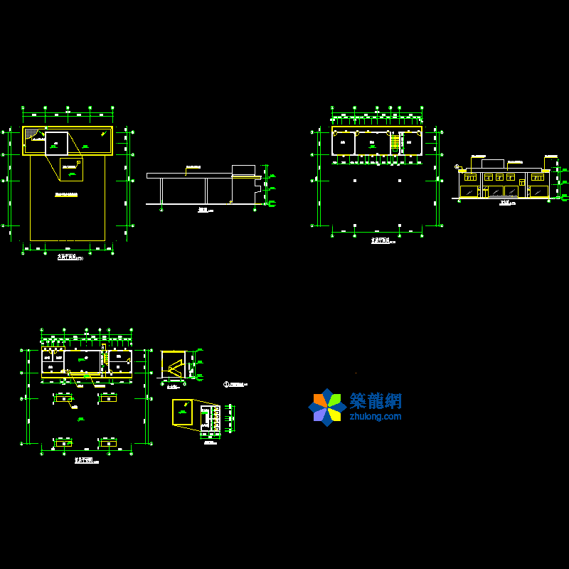 加油站建筑设计图 - 1