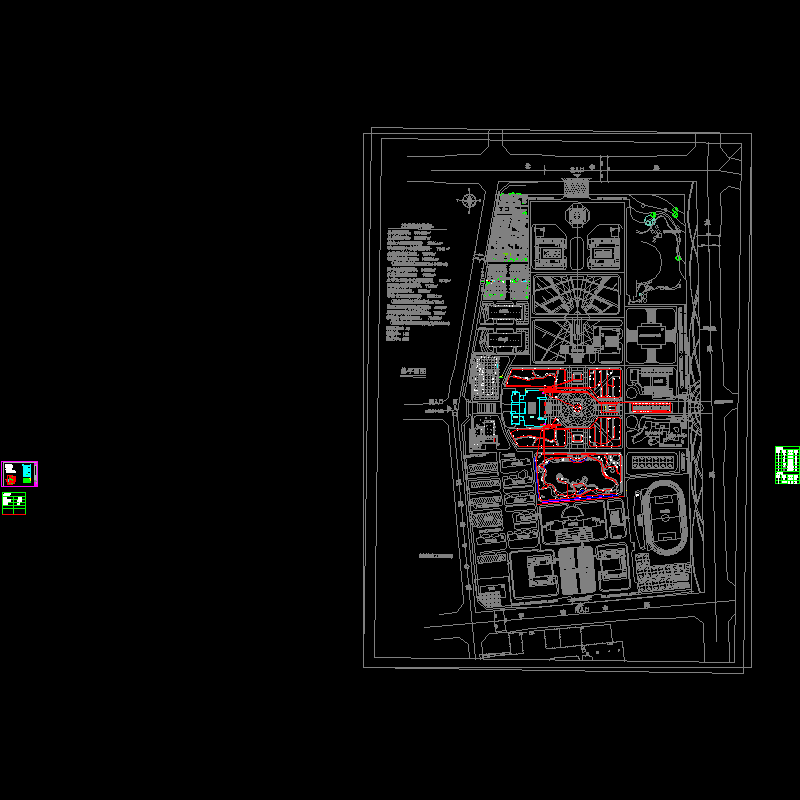 景观设计灯具----布置图.dwg